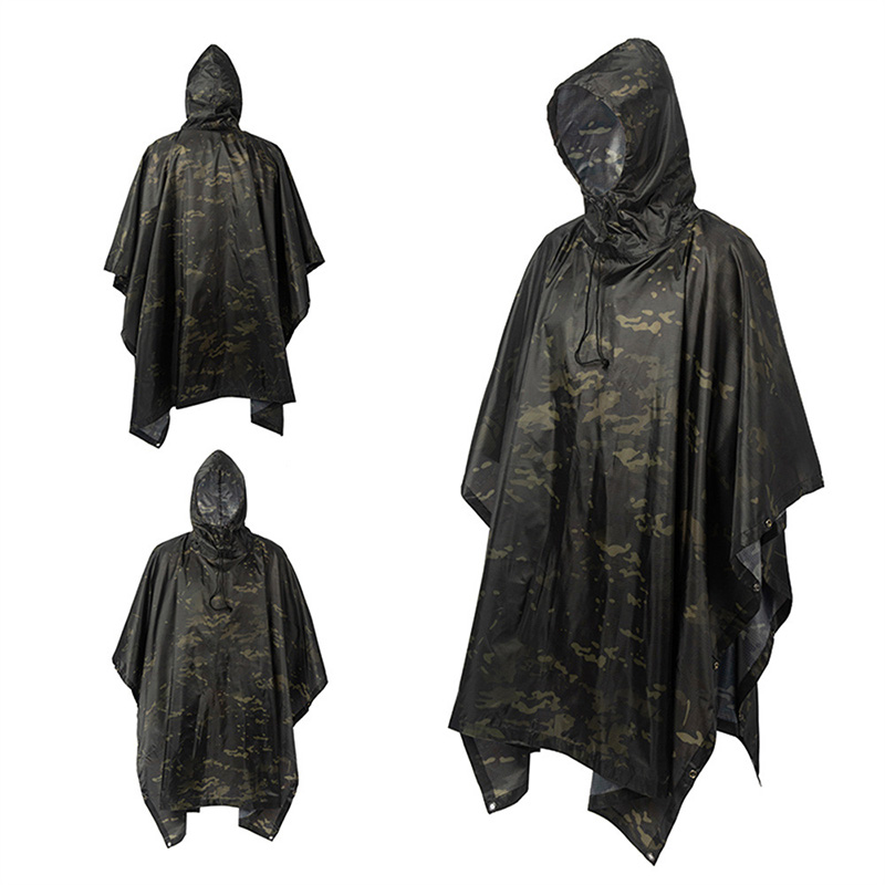 3 in 1 Raincoat Backpack Rain  - огляд і ціна Camping Rain Poncho