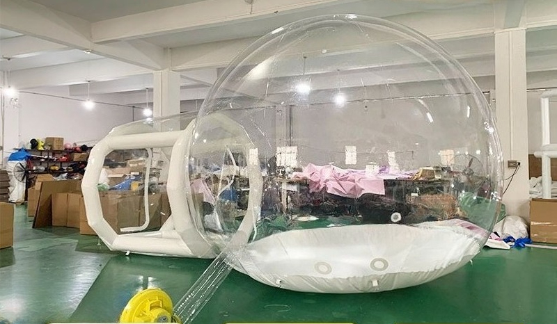 Inflatable bubble house waterp - огляд і ціна Outdoor Camping Exhibition